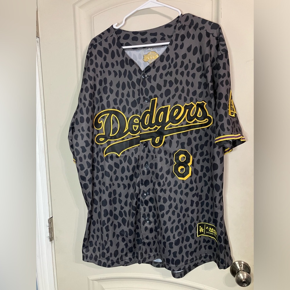 Dodgers Night Kobe Bryant Lakers Jersey XL